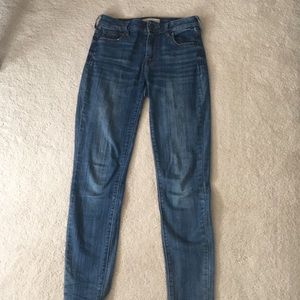 High rise jeans